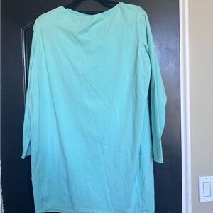 Lululemon Athletica Mint back in action Long Sleeve Dress size 2